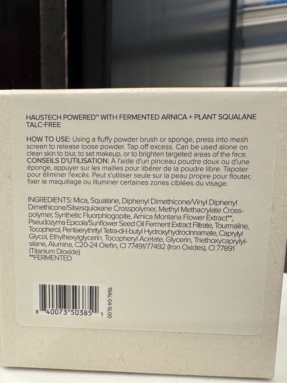 DISCONTINUED HAUS LABS Bio-Blurring Loose Setting Powder - NEUTRAL PEACH - Picture 2 of 10